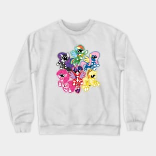 My Little Morphin Pony Rangers - 2 Crewneck Sweatshirt